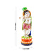 Flute Krishna Murti - 15 x 4 Inches | Resin Statue/ Painted Krishna Idol/ Standing Krishna Statue for Pooja - Fibre Murties