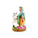 Cow Krishna Murti - 9.5 x 6 Inches | Resin Statue/ Painted Krishna Idol/ Standing Krishna Statue for Pooja - Fibre Murties
