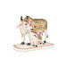 Cow And Calf Statue - 7 x 9 Inches | Resin Statue/ Painted Cow And Calf Idol for Home Decor - Table Stand Accessories