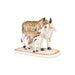Cow And Calf Statue - 7 x 9 Inches | Resin Statue/ Painted Cow And Calf Idol for Home Decor - Table Stand Accessories