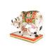 Cow And Calf Statue - 5.5 x 6.5 Inches | Resin Statue/ Painted Cow And Calf Idol for Home Decor - Table Stand Accessories