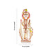 Radha Krishna Murti Pair - 11.5 x 5 Inches | Resin Statue/ Painted Radha Krishna Idol for Pooja - Fibre Murties
