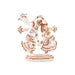Dancing Radha Krishna Murti - 9 x 7.5 Inches | Resin Statue/ Painted Radha Krishna Idol for Pooja - Fibre Murties
