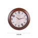 Samaym Analog Wall Clock - 16 Inches Dia | Wooden Clock/ S07 Hanging Clock For Home Wall Decor & Time Display - Wall Hanging
