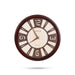 Samaym Analog Wall Clock - 16 Inches Dia | Round Shape Wooden Clock/ S16 Hanging Clock For Home Wall Decor - Wall Hanging