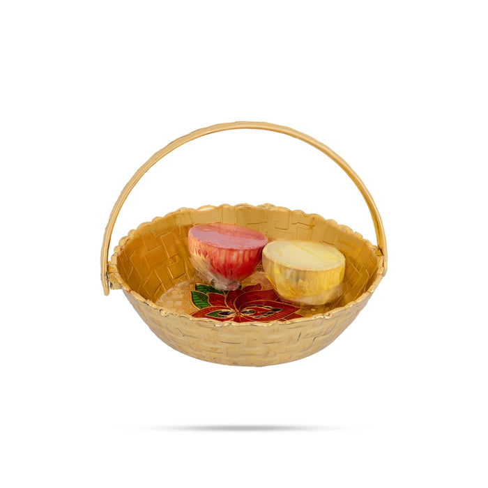 Balti Pichkari Set - 1 x 4 Inch | Laddu Gopal Holi Pichkari / Balti Pichkari for Holi Festival - Deity Accessories