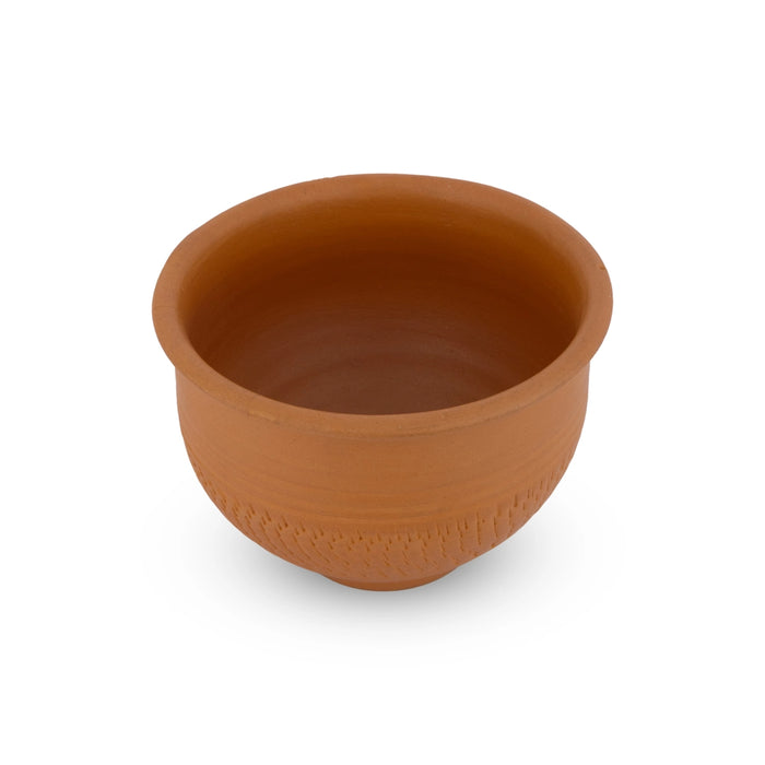 Clay Bowl - 1.5 x 4 Inches | Paligai Kinnam/ Cup / Bowl for Weddings Rituals & Pooja Ceremonies