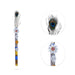 Krishna Flute With Peacock Feather - 15.5 x 1 Inches | Bansuri Flute/ Decorative Flute for Laddu Gopal Ji - Deity Accessories