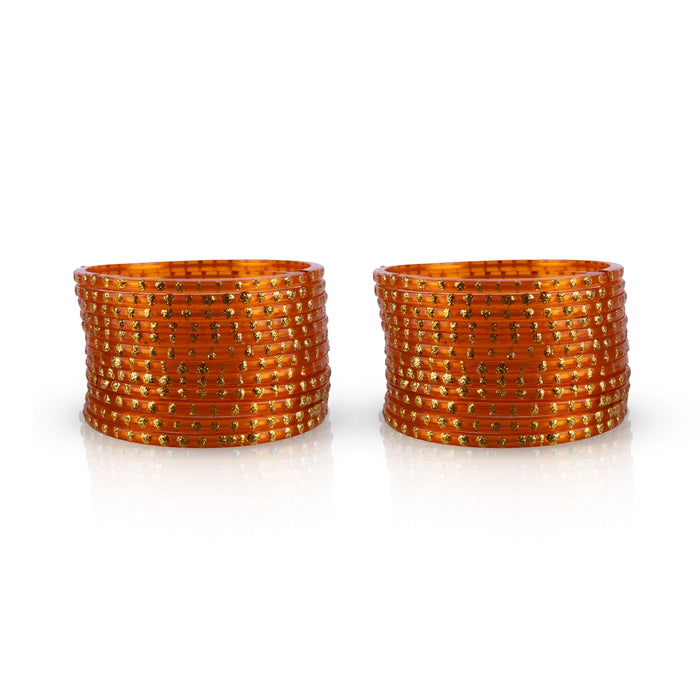 Glass Bangles - 2.75 Inches | 2 Dozen /Kanadi valayal/ Glass Chudi / Glass Lahthi for Women - Ethnic Wear Accessories
