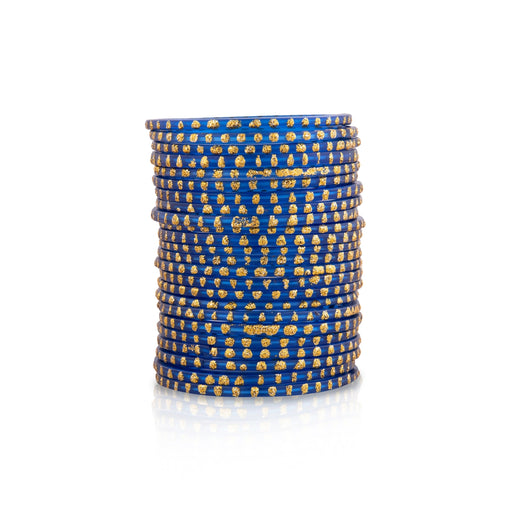 Glass Bangles - 2 x 2 Inches | 2 Dozen / Glass Chudi / Kanadi Valayal / Glass Lahthi for Women - Ethnic Wear Accessories
