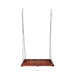 Jhula with Chain - 87 x 60 Inches | Wooden Hanging Swing / Unjal / Traditional Style Home Decor Swing - Jhulas & Unjal Items