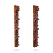 Ashta Ganesha Panel - 36 x 10 Inches | 2 Pcs Set / Wooden Wall Hanging / Vinayakar Wall Decor For Home & Pooja - Wall Hanging