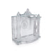 Home Temple with Light - 21 x 18 inches | Glass Puja Mandir / Temple with light For Home And Pooja Room - Home Puja Mandir