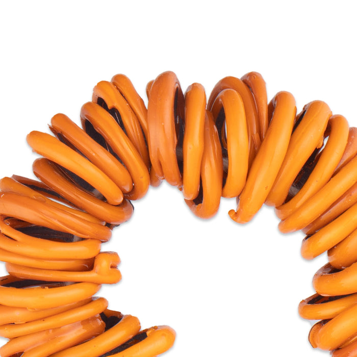 Bangle Hara - 5 Inches | Orangle Colour Bangle Mala/ Valaiyal Malai/ Bangle Garland for Deity