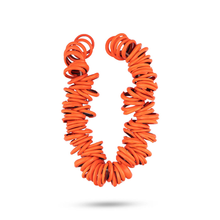 Bangle Garland - 5 Inches | Red Colour Valayal Malai/ Chittigajulu/ Small Size Bangle Hara for Deity