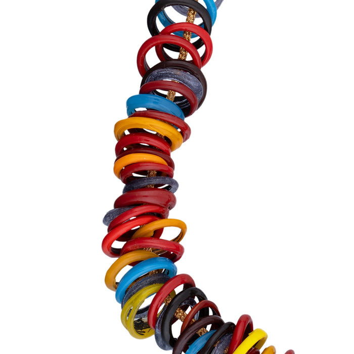 Bangle Garland - 5 Inches | Multicolour Valayal Malai/ Chittigajulu/ Small Bangle Hara for Deity
