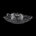 Glass Tortoise Statue With Plate Pair - 2 x 5 Inches | 2 Pcs/ Feng Shui Turtle for Prosperity Success - Gift & Home & Decor
