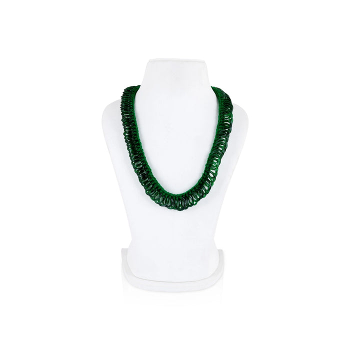 Bangle Hara - 11 Inches | Green Colour Bangle Mala/ Valaiyal Malai/ Bangle Garland for Deity
