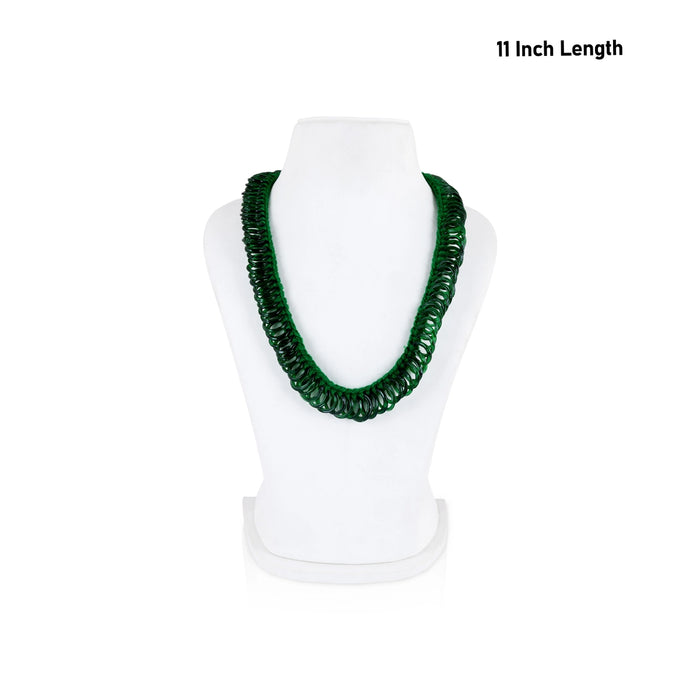 Bangle Hara - 11 Inches | Green Colour Bangle Mala/ Valaiyal Malai/ Bangle Garland for Deity