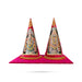 Balaji Thayar Design Paruppu Thengai Koodu With Base Set- 12 X 6 Inches | Paruppu Thengai Cone For Wedding Decor - Wedding Essentials