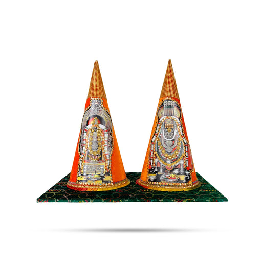 Annamalaiyar Unnamalai Design Paruppu Thengai Koodu With Base Set- 12 X 6 Inches | Paruppu Koodu For Wedding Decor - Wedding Essentials