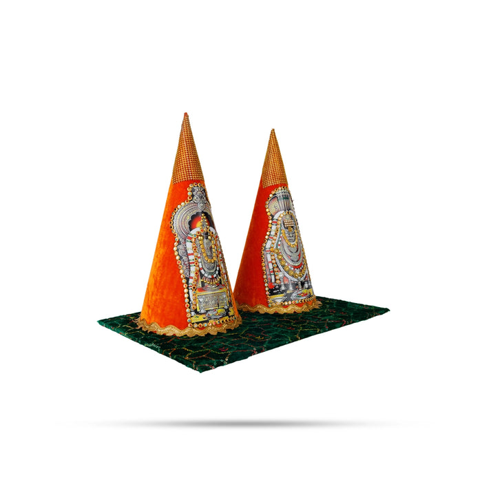 Annamalaiyar Unnamalai Design Paruppu Thengai Koodu With Base Set- 12 X 6 Inches | Paruppu Koodu For Wedding Decor - Wedding Essentials