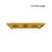 Tray - 12 x 9 Inches | Decorative Tray / Gold Polish Meenakari Plate/ Tray For Home Decor - Kitchen