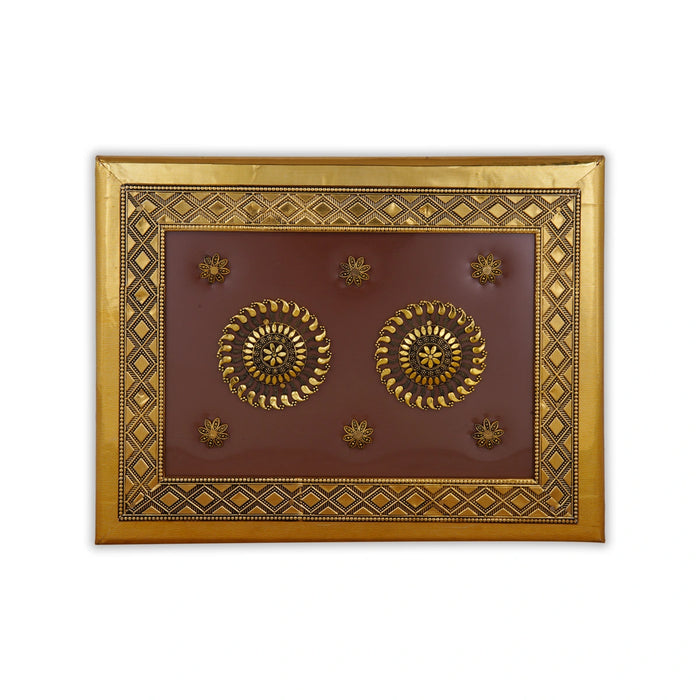 Dry Fruit Box - 3 x 9 x 7 Inches | Storage Box/ Decorated Dry Fruit Container/ Dry Fruits Gift Box for Home - Handicraft Items