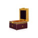 Pooja Box - 3 x 4 Inches | Antique Polish Design Jewellery Box/ Storage Box for Pooja - Pooja Box & Paduka