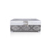 Jewellery Box - 2.75 x 7 x 5 Inches | Silver Polish Storage Box/ Designed Pooja Box for Home - Pooja Box & Paduka