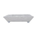 Tray Without Handle - 10 x 7 Inches | Thali Plate/ Pooja Plate/ Silver Polished Plate for Home - Pooja Plate & Tray