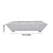 Tray Without Handle - 10 x 7 Inches | Thali Plate/ Pooja Plate/ Silver Polished Plate for Home - Pooja Plate & Tray
