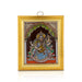 Saraswati Murti Tanjore Glass Painting Photo Frame- 6 X 5 Inches | Thanjavur Glass Painting Wall Picture Frame - Hindu God Photos & Frames