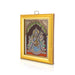 Saraswati Murti Tanjore Glass Painting Photo Frame- 6 X 5 Inches | Thanjavur Glass Painting Wall Picture Frame - Hindu God Photos & Frames