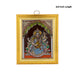 Saraswati Murti Tanjore Glass Painting Photo Frame- 6 X 5 Inches | Thanjavur Glass Painting Wall Picture Frame - Hindu God Photos & Frames