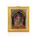 Ganesh Murti Tanjore Glass Painting Photo Frame - 6 X 5 Inches | Thanjavur Glass Painting Wall Picture Frame - Hindu God Photos & Frames