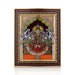 Gajalakshmi Murti Tanjore Glass Painting Photo Frame- 10 X 8 Inches | Thanjavur Glass Painting Wall Picture Frame - Hindu God Photos & Frames