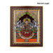Gajalakshmi Murti Tanjore Glass Painting Photo Frame- 10 X 8 Inches | Thanjavur Glass Painting Wall Picture Frame - Hindu God Photos & Frames