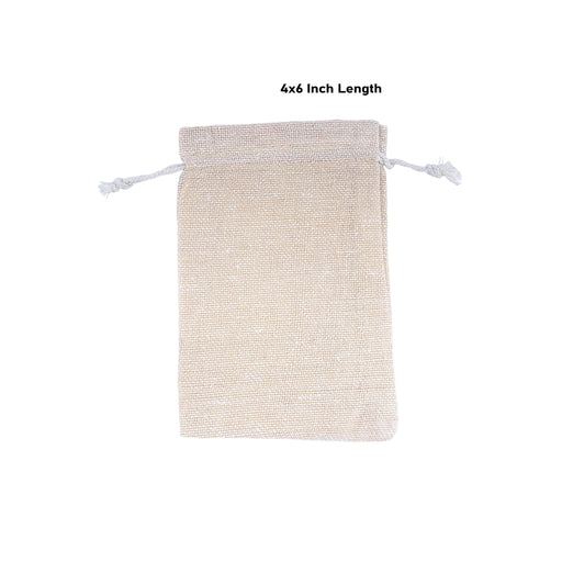 Thamboolam Bag Set - 4 x 6 Inches | 10 Pcs/ Potli Bag/ Cotton Jute Bag/ Tambula Bag for Wedding/ Assorted Colour - Bags & Pouches