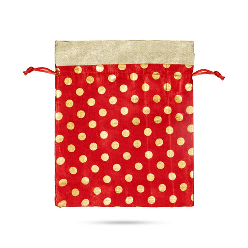 Thamboolam Bag Set - 9 x 7 Inches | 5 Pcs/ Wedding Return Gift Bag / Tambulam Pouch / Potli Bag for Festivals - Bags & Pouches