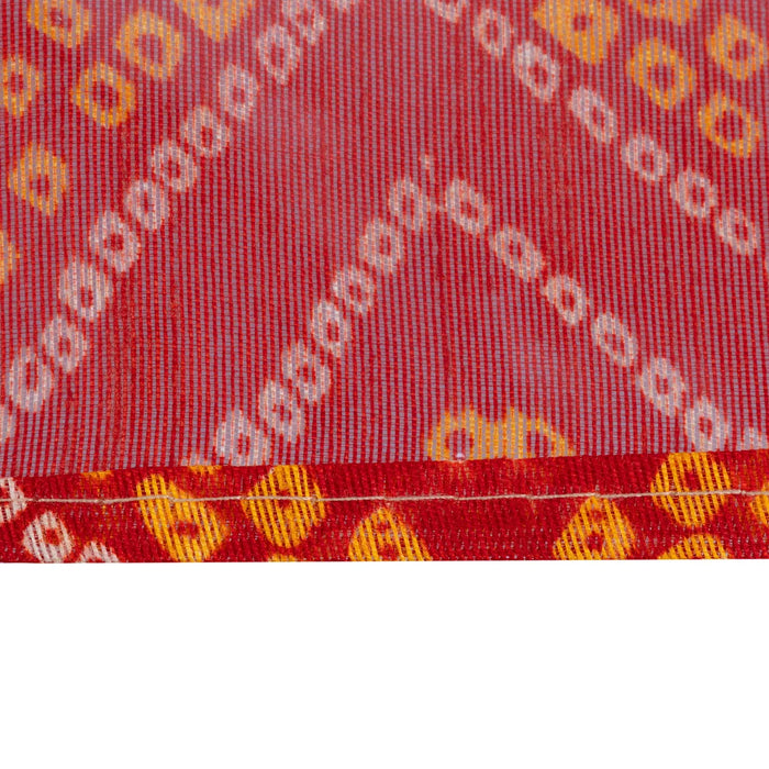 Saree Pouch Velcro - 17 x 14 Inches | 2 Pcs / Transparent Storage Bag / Saree Organizer