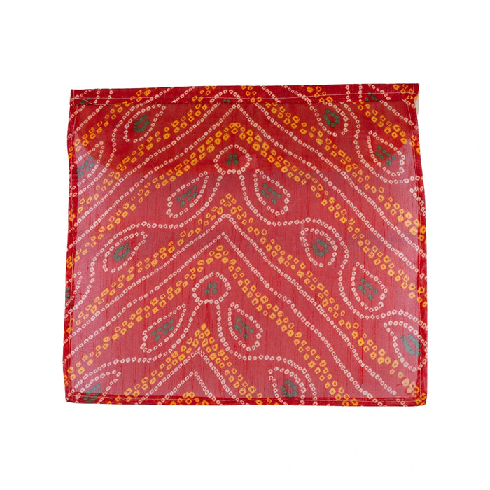 Saree Pouch Velcro - 17 x 14 Inches | 2 Pcs / Transparent Storage Bag / Saree Organizer