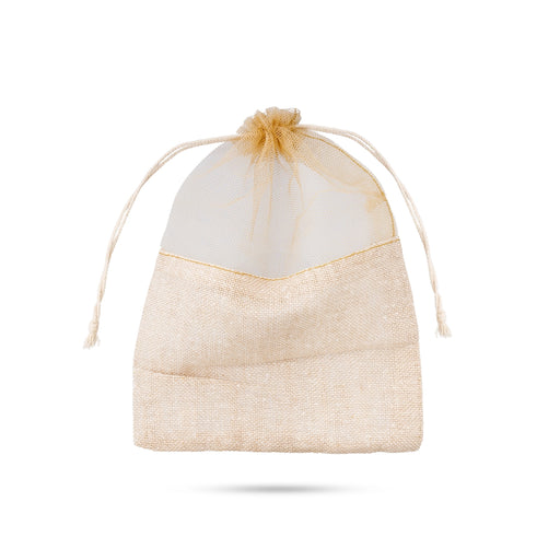 Thamboolam Bag Set - 10 x 7 Inches | 5 Pcs/ Potli Bag/ Jute Bag/ Tambula Bag for Wedding - Bags & Pouches