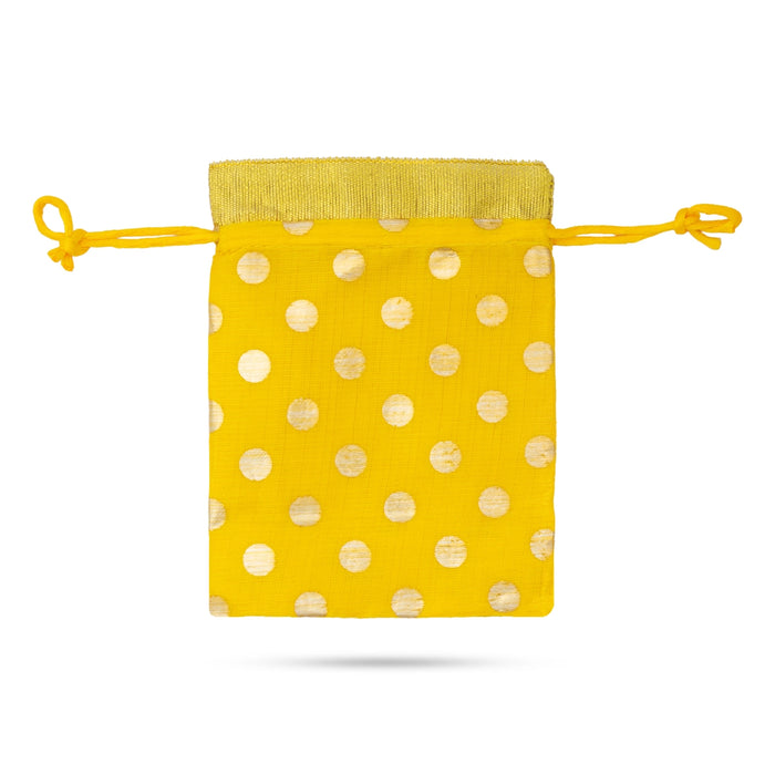Thamboolam Bag Set - 5.5 x 4 Inches | 5 Pcs/ Decorative Tambulam Carry Bag / Wedding Return Gift Pouch