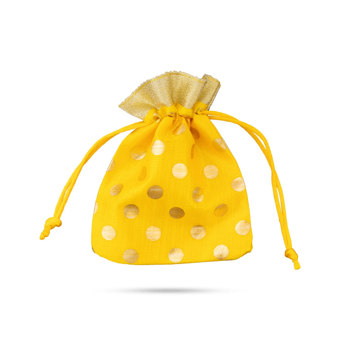 Thamboolam Bag Set - 5.5 x 4 Inches | 5 Pcs/ Decorative Tambulam Carry Bag / Wedding Return Gift Pouch