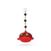 Hanging Lamp - 9.5 Inches | Terracotta Clay Diya Hanging/ Terracotta Vilakku for Home - Hanging Lamp