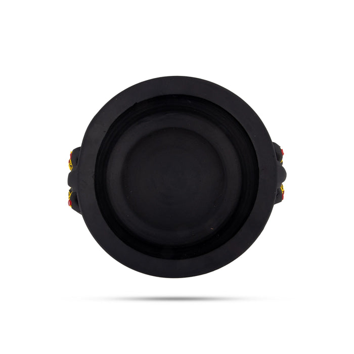 Urli - 3 x 7.5 Inches | Terracotta Clay Decorative Uruli/ Flower Pot for Home Decor - Uruli & Flower Pot