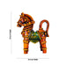 Horse Sculpture - 12 x 8.5 Inches | Terracotta Clay Horse Figurine/ Decorative Horse Idol for Home & Office - Table Stand Accessories