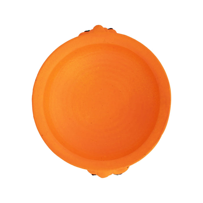 Urli - 2.5 x 6.75 Inches | Terracotta Clay Decorative Uruli/ Flower Pot for Home Decor - Uruli & Flower Pot