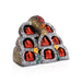 Ashta Vinayak Set - 6 x 7.5 Inches | Fibre Ganesh Idol / Ganapati Murti / Vinayagar Statue for Home & Pooja - Fibre Murties